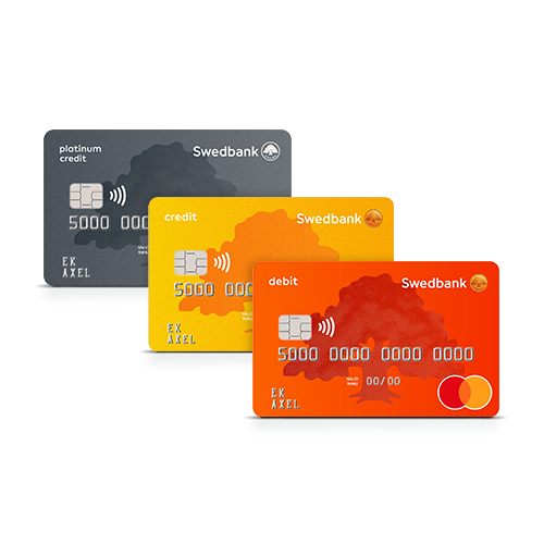 Betal- och kreditkort Mastercard Platinum, Betal- och kreditkort Mastercard, Betalkort Mstercard 